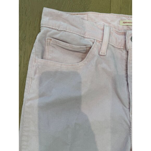 Levi's Women's 724 High-Rise Straight-Leg Corduroy Jeans, size W30 L30 - Picture 8 of 16